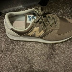 Brown and Pink New Balance Size 8